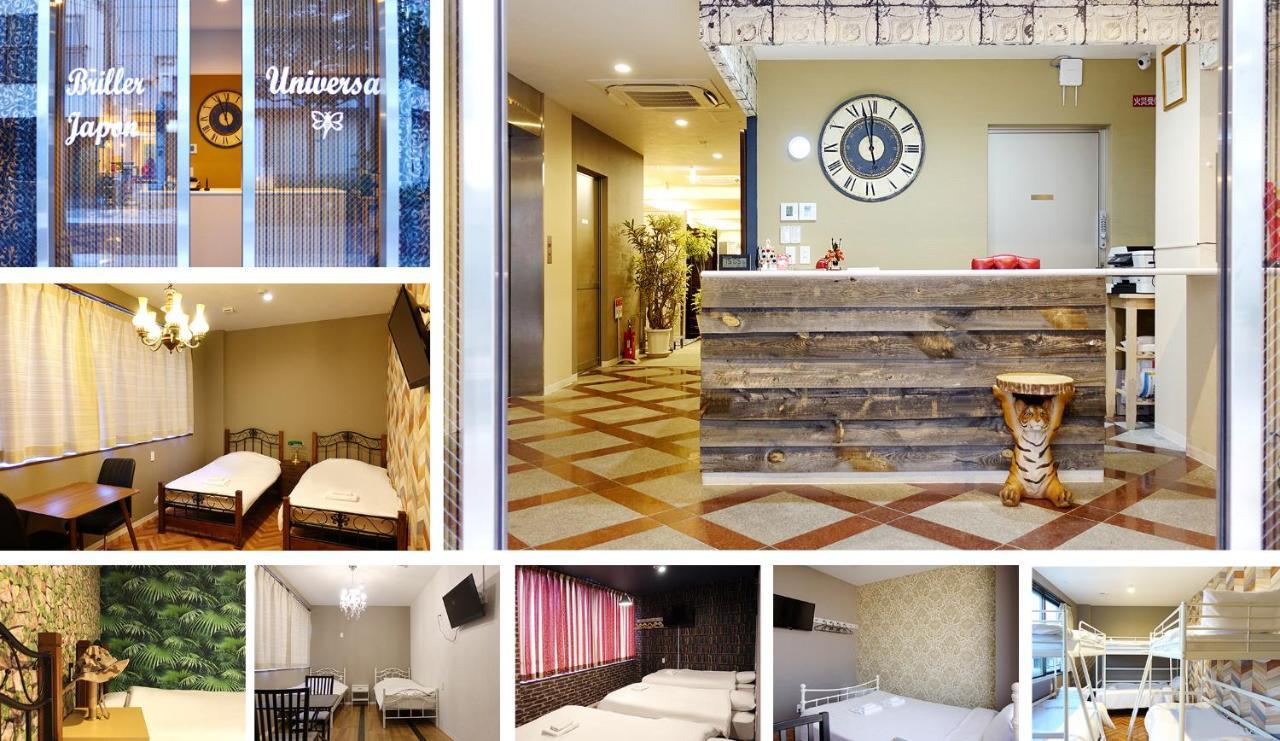 Briller Universal Japon Hostel โอซาก้า ภายนอก รูปภาพ